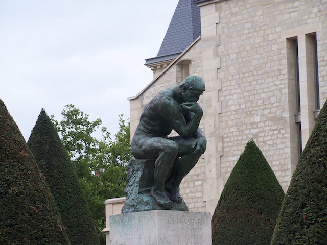 The Thinker by Rodin