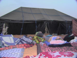 Places we Have Slept the Sahara Desert