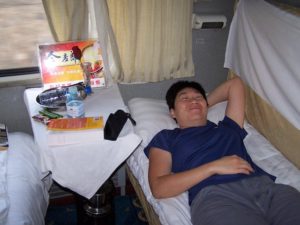 Places we Have Slept the Sleeper Train to Datong