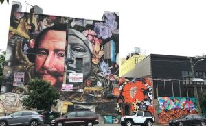 Jersey City Street Art Mural by Gaia