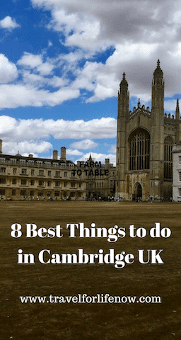 Cambridge Things to do