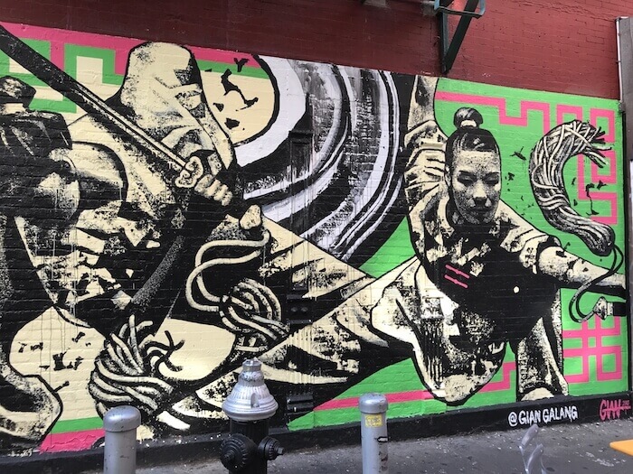 Best Street Art and Dim Sum in Chinatown NYC