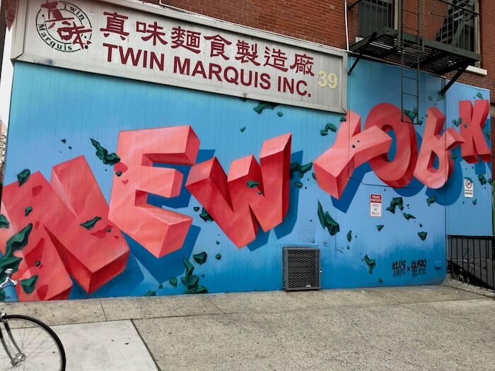 New York Street Art Best Street Art and Dim Sum in Chinatown NYC