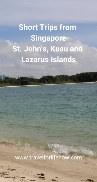Secret Day Trip from Singapore. Wonder where the locals go to swim and fish? St. John's, Lazarus & Kusu Islands. Cheap & Easy Short Trips from Singapore. #travelforlifenow #VisitSingapore #SingaporeIslands