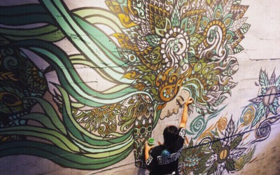 Street Art Speaks: Cambodia’s First Female Street Artist Lisa Mam & NZ Artist Peap Tarr