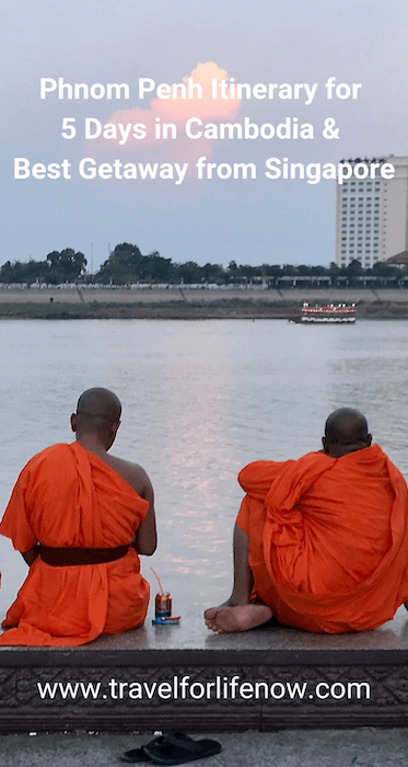 Best Phnom Penh Itinerary for 5 days in Cambodia. Best Getaway from Singapore & Other Asian Cities. Royal Palace. Genocide Museum. Khmer Culture and Food. #visitPhnomPenh #travelforlifenow