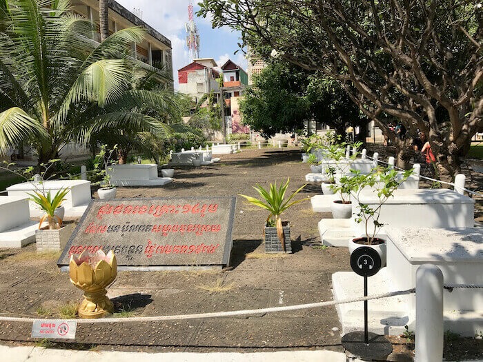 Graves at S-21. Phnom Penh Itinerary for 5 Days in Cambodia & Best Getaway from Singapore