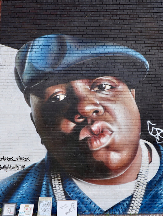 Biggie Smalls Mural by Sipros