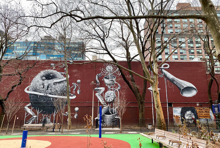 Fulton Street Mural Project Chelsea NY