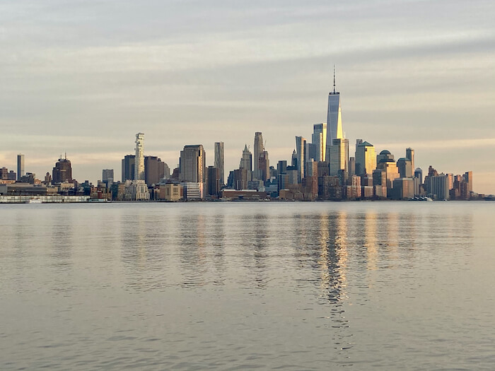 Skyline view from Hoboken