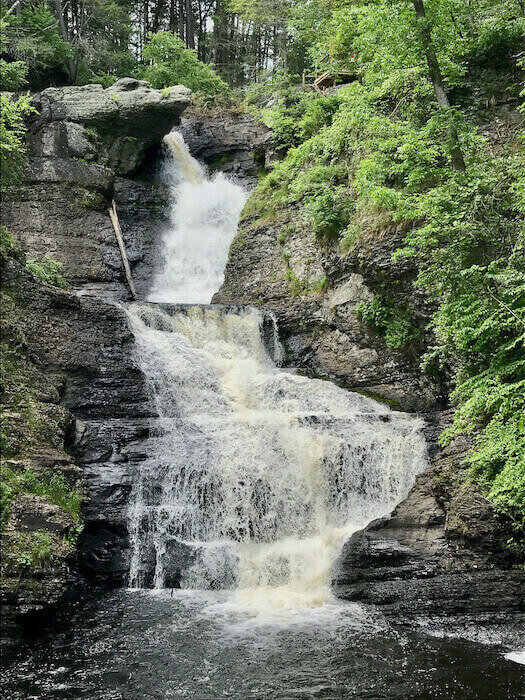 Milford PA Raymondskill Waterfall