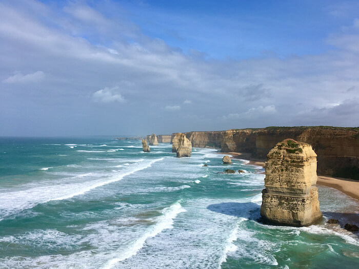 Australia Great Ocean Road 12 Apostles. Ethical Tourism During COVID